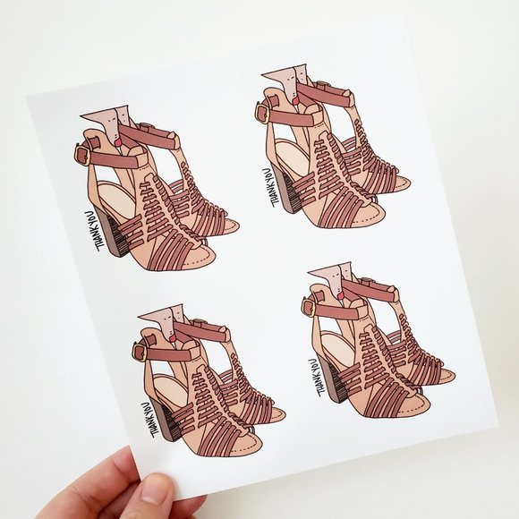 LB022 Shoe Lover Poshmark Stickers [Price Firm] - Picture 5 of 8